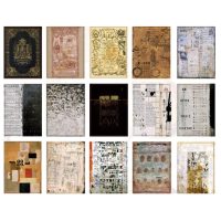 Scrapbooking dekoratív papír blokkban - E típus, 60 db