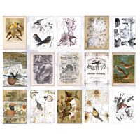Scrapbooking dekoratív papír blokkban - Típus H, 60 darab