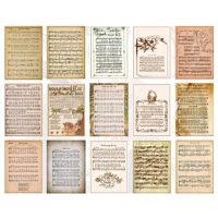 Scrapbooking dekoratív papír blokkban - Típus J, 60 darab