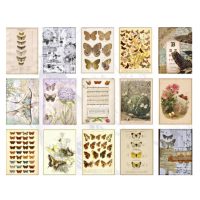 Scrapbooking dekoratív papír blokkban - Típus K, 60 darab