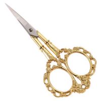 Scrapbooking Vintage ollók - Arany színben