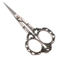 Scrapbooking Vintage ollók - Antik ezüst színben