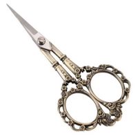 Scrapbooking Vintage kés - Bronz szín