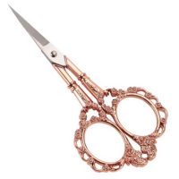 Scrapbooking Vintage kés - Rózsaarany