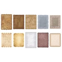 Scrapbooking vintage dekoratív papír - Minta D, 30 lap