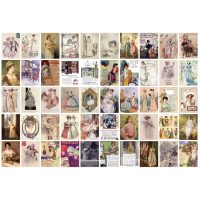 Scrapbooking blokk díszes papírokhoz mintákkal - 100 lap, minta D