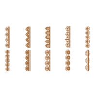 Scrapbooking dekoratív papír - 10 db, H minta