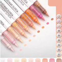 Scrapbooking akril ecset marker - Bőrszín sorozat, 9 db