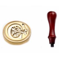 Scrapbooking pecsétnyomó rúd fogantyúval - Minta C