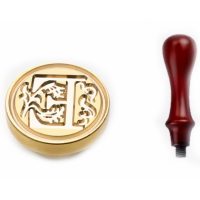 Scrapbooking pecsétnyomó rúd fogantyúval - Minta E