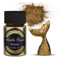 Scrapbooking fémes pigment - Bronz, 20 ml