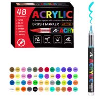 Scrapbooking akril filcek - 48 szín