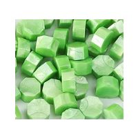 Scrapbooking gyöngyház pecsétviasz - Pasztell zöld B3, 100 darab