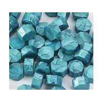 Scrapbooking gyöngyöket tartalmazó bélyegzőviasz - Gyöngyház türkiz B4, 100 darab