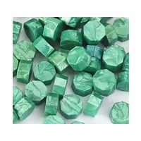 Scrapbooking gyöngyöket tartalmazó bélyegzőviasz - Sötét zöld B7, 100 darab