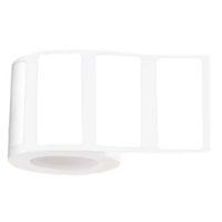 Scrapbooking tekercs öntapadó címkéből hőnyomtatóhoz - Fehér, 40 x 20 mm