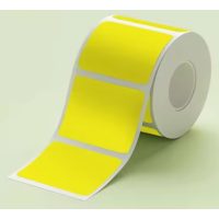 Scrapbooking tekercs öntapadó címkékhez - Sárga, 40 x 30 mm