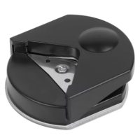 Scrapbooking saroklyukasztó papírra - R4, fekete