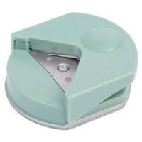 Scrapbooking saroklyukasztó papírra - R4, zöld