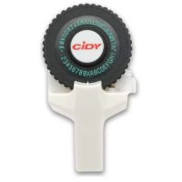 Scrapbooking címkéző lyukasztó kiegészítőkkel - Fehér, három szalag