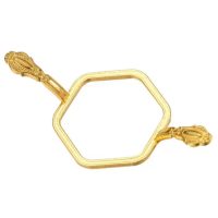 Scrapbooking forma viaszra - Arany, minta C