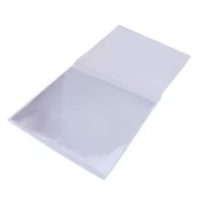 Scrapbooking fólie lapok - 100 darab, világos ezüst