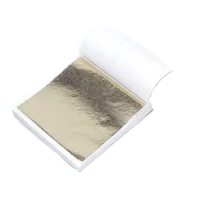 Scrapbooking fólie lapok - 100 darab, arany utánzat