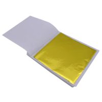 Scrapbooking fólia lapok - 100 darab, sárga