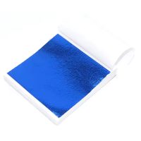 Scrapbooking fólie - 100 darab, safir kék