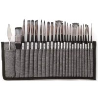 Scrapbooking festő készlet - Spatula és ecsetek