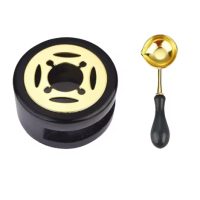 Scrapbooking készlet viasz olvasztásához - Fekete