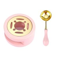 Scrapbooking készlet viasz olvasztásához - Rózsaszín