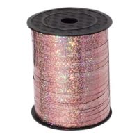 Scrapbooking csillogó szalag - Rózsaszín, 460 méter