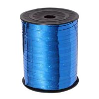 Scrapbooking csillogó szalag - Sötétkék, 460 méter