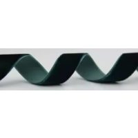 Scrapbooking széles bársonyszalag - Sötétzöld, V008