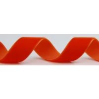 Scrapbooking széles bársonyszalag - Narancs, V020