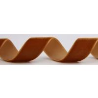 Scrapbooking széles bársonyszalag - Világosbarna, V026