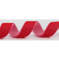 Scrapbooking széles bársonyos szalag - Fuchsiaszín, V189