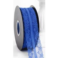 Scrapbooking csipke - Sötétkék, 45 méter