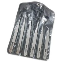 Scrapbooking csipeszek rozsdamentes acélból - Ezüst, 6 db