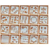 Scrapbooking sablonkészlet - Fehér, 41-60