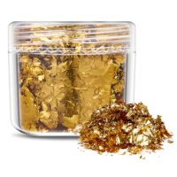 Scrapbooking dekoratív betétek fémből - Arany, JB12