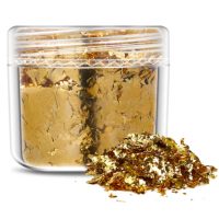 Scrapbooking dekoratív betétek fémből - Arany, JB20