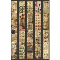 Scrapbooking Vintage ragasztószalag - Naptár 06, 2 méter