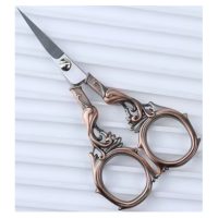 Scrapbooking fém ollók főnixszel - Piros