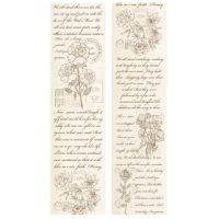 Scrapbooking Vintage ragasztószalag - Szöveg, 05