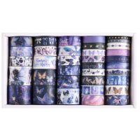 Scrapbooking washi szalag készlet - 35 darab, Fantázia