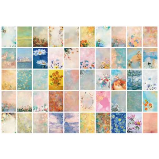 Foto - Scrapbooking blokk dekoratív papírok mintákkal - 100 lap, minta G