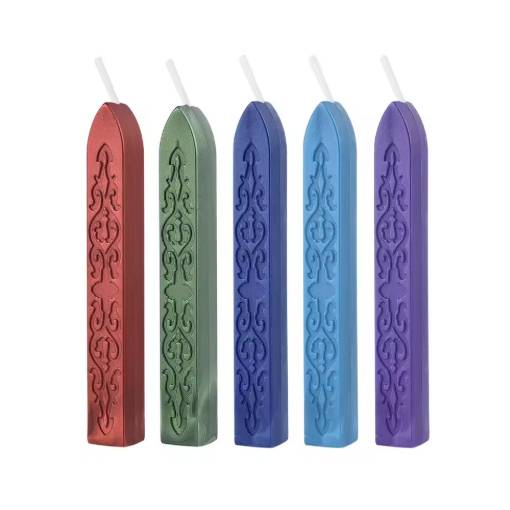 Foto - Scrapbooking pecsételő viaszgyertyák - Színkészlet, 01