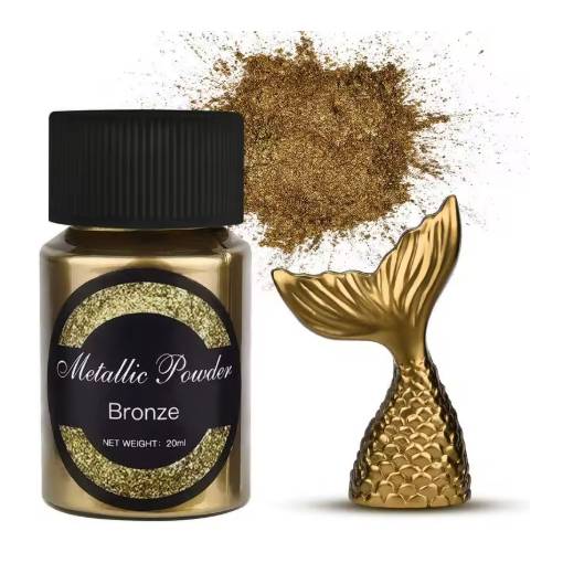 Foto - Scrapbooking fémes pigment - Bronz, 20 ml
